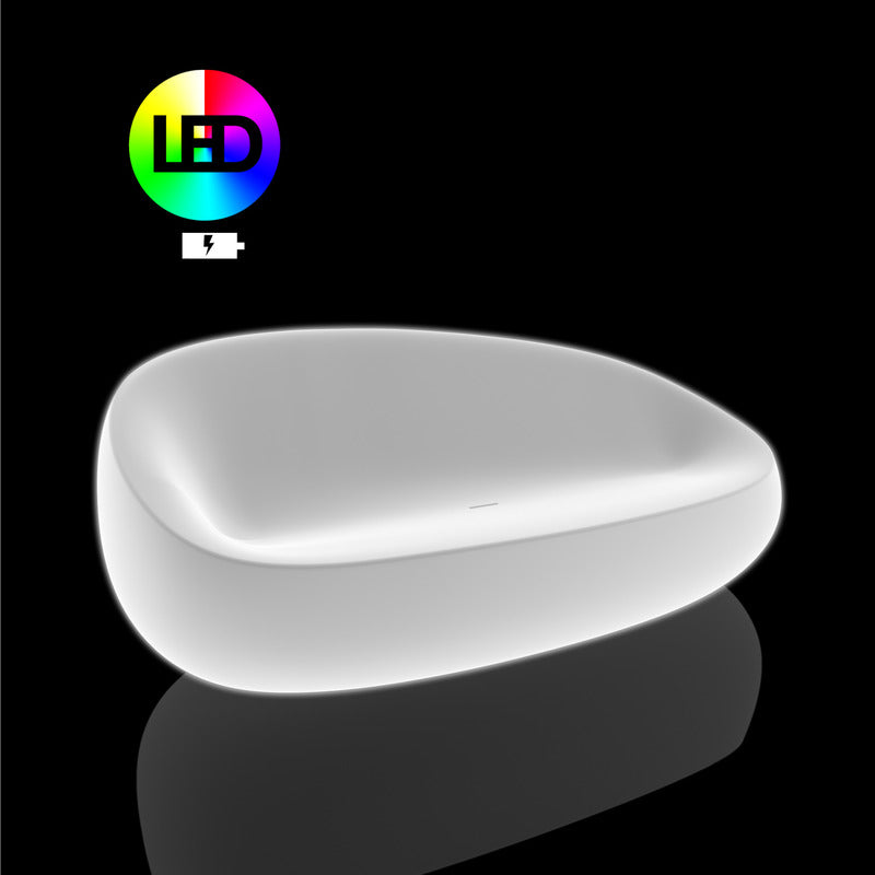 Stone Illuminated Outdoor Sofa