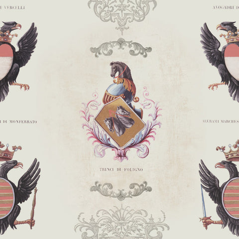 Coats Of Arms Wallpaper Sample Swatch