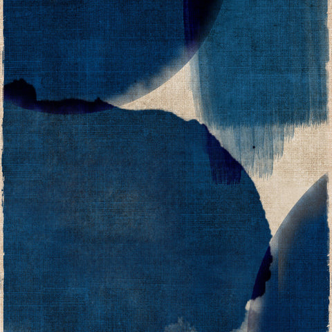 Indigo Marvel Wallpaper Sample Swatch