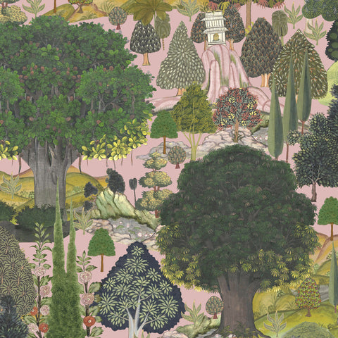 Jardin Sauvage Wallpaper Sample Swatch