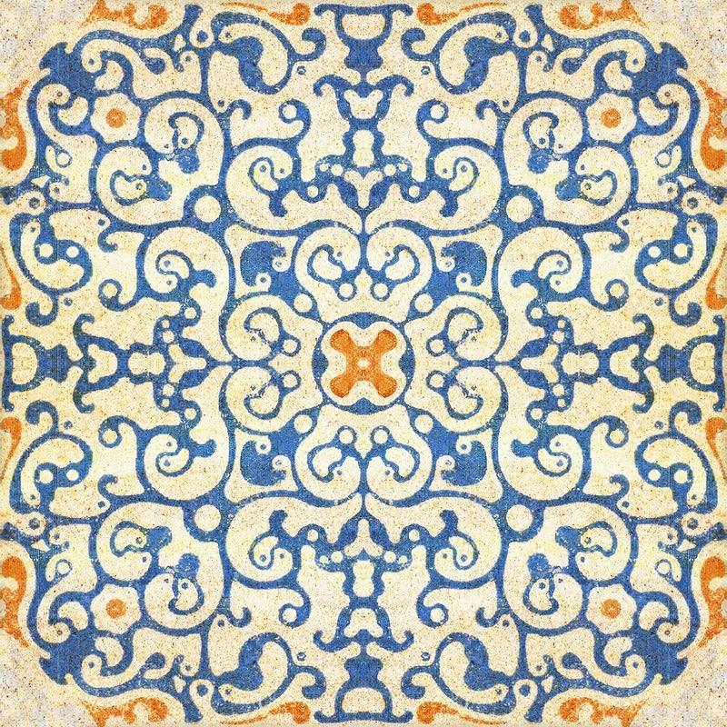 Spanish Tile Wallpaper Sample Swatch
