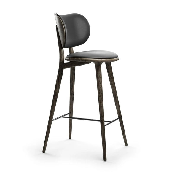 High Stool with Backrest