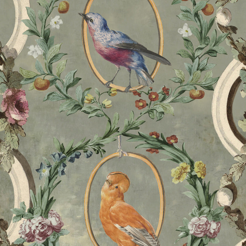 Countesse’s Aviarium Wallpaper Sample Swatch
