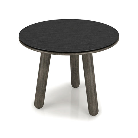 Inverse Side Table with Steel Top