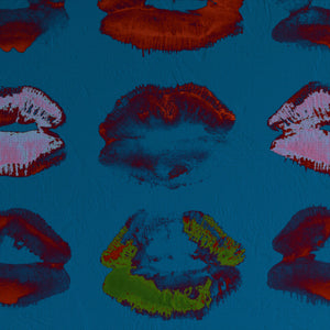 Neon Kiss Wallpaper