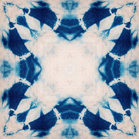 Shibori Flower Wallpaper Sample Swatch