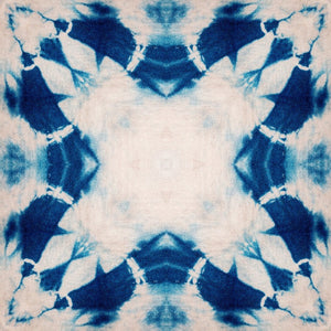 Shibori Flower Wallpaper Sample Swatch