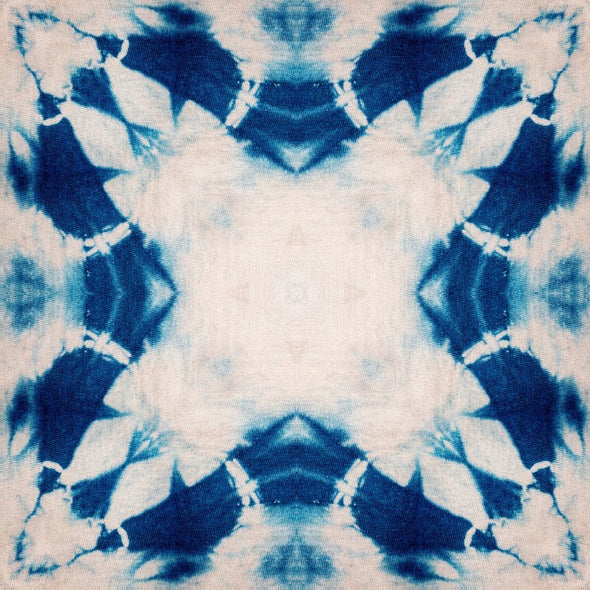 Shibori Flower Wallpaper Sample Swatch