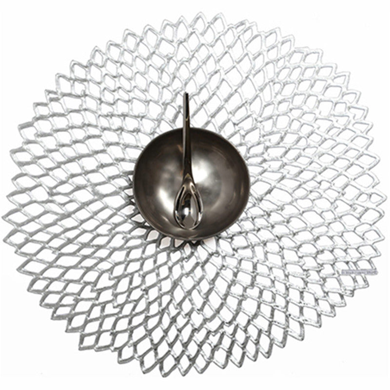 Dahlia Floral Round Placemat (Set of 4)