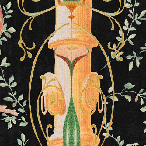 Gardens Of Pompeii Wallpaper Sample Swatch