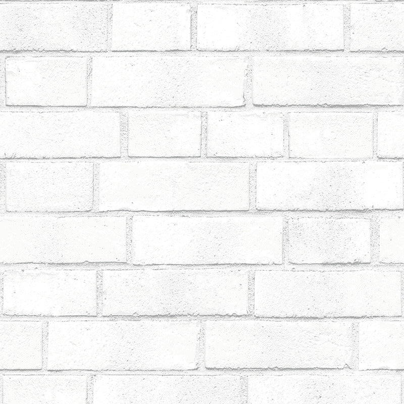 Brick 5.5 yds. Peel and Stick Wallpaper