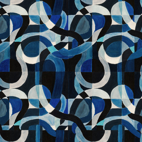 Labyrinthine Wallpaper Sample Swatch