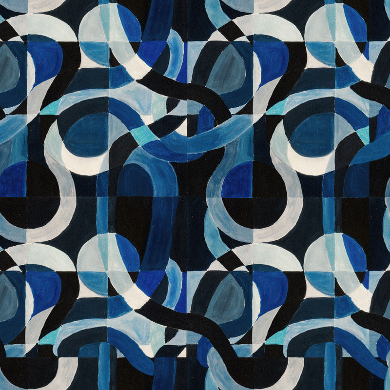 Labyrinthine Wallpaper Sample Swatch