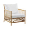 Caroline Lounge Chair  option Tempotest White Canvas