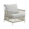 Caroline Outdoor Lounge Chair  option Dove White