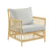 Caroline Outdoor Lounge Chair  option Natural