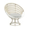 Franco Albini Luna Outdoor Sunchair  option Dove White