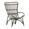 Monet Highback Chair  option Taupe Grey