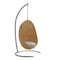 Nanna Ditzel Outdoor Hanging Egg Chair  option Chain and Stand