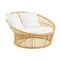 Olympia Nest Outdoor Lounge Chair  option Tempotest White Canvas