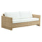 Sixty Outdoor 3-Seater Sofa  option Tempotest White Canvas