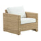 Sixty Outdoor Lounge Chair  option Tempotest White Canvas