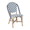 Sofie Side Chair  option Star Weave Salvie Green / Navy / White