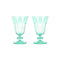 Acqua Rialto 10-Ounce Tulip Glass (Set of 2)  option Menthe