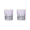 Acqua Rialto 12-Ounce Old Fashion Glass (Set of 2)  option Amethyst
