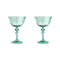 Acqua Rialto Coupe Glass (Set of 2)  option Menthe