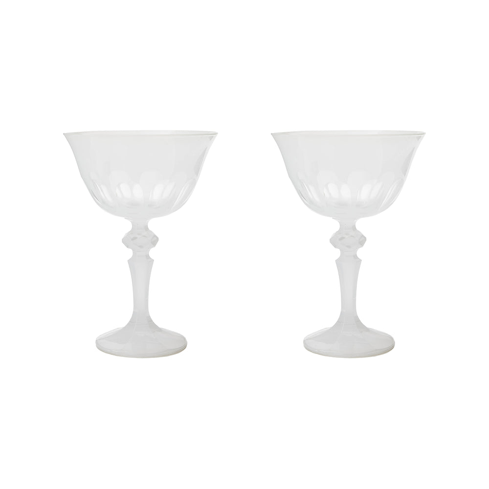 Acqua Rialto Coupe Glass (Set of 2)