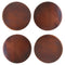 Brass Coaster (Set of 4)  option Copper-Plated Brass