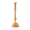 Georgian Alterg Candlestick (Set of 2)  option Natural Beechwood