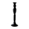 Georgian Candlesticks (Set of 2)  option Black Lacquer Beachwood