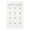 Oyster List Tea Towel (Set of 2)  option Star Signs