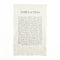Oyster List Tea Towel (Set of 2)  option Tea List