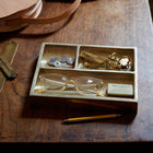 Solid Brass Desk Set