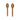 Stoneware Double Salt and Pepper Cellar and Beechwood Spoon Set