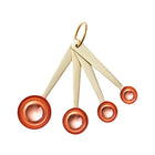 Copper & Brass Measuring Spoons & Cups Set
