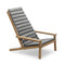 Between Lines Deck Chair  option Ash