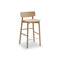 Hven Bar Stool  option White Soap Oak