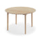 Hven Round Dining Table  option White Oil Oak