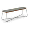 Lilium Bench  option Charcoal