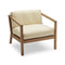 Virkelyst Lounge Chair  option Golden Yellow Stripe