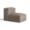 Asker Sofa Mid Section  option Beige Taupe