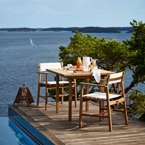 Djurö Outdoor Dining Armchair with Sling