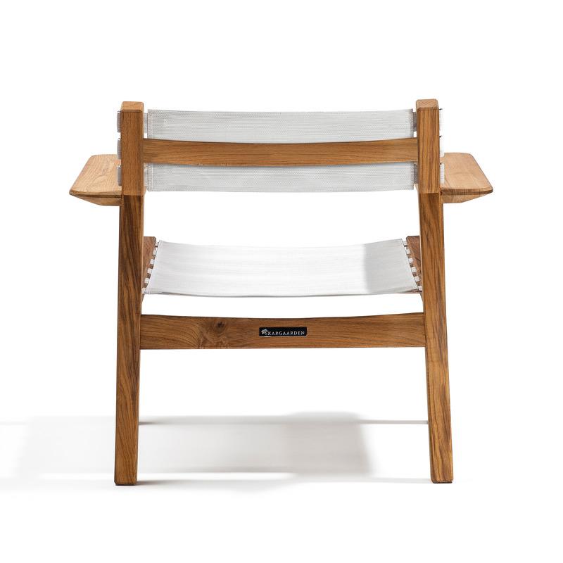 Djurö Outdoor Lounge Armchair with Sling