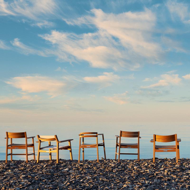 Djurö Outdoor Lounge Armchair with Sling