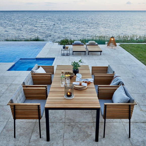 Haringe Rectangle Outdoor Dining Table