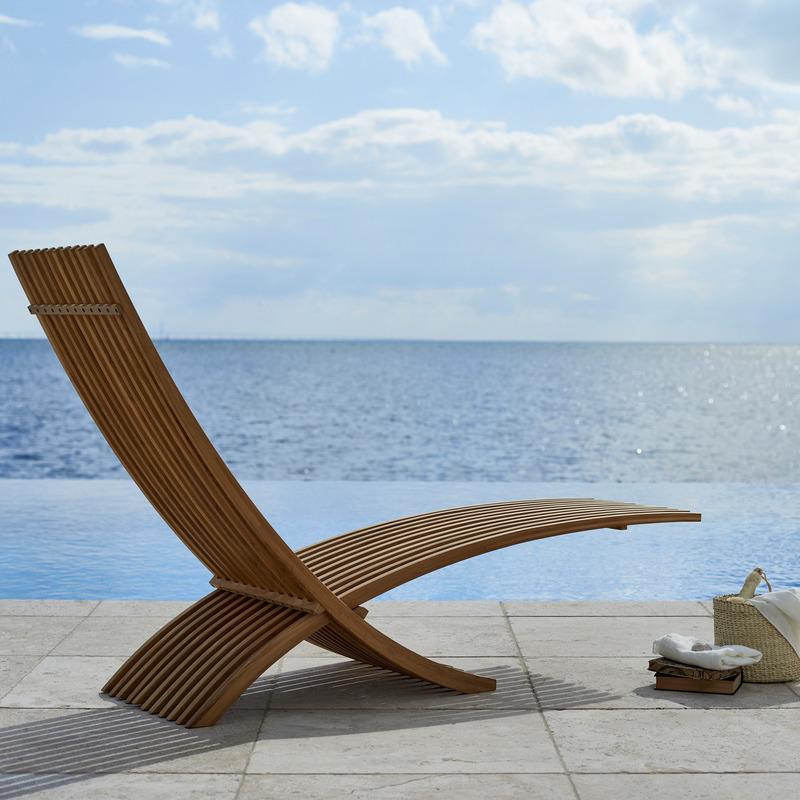 Nozib Outdoor Sun Lounger